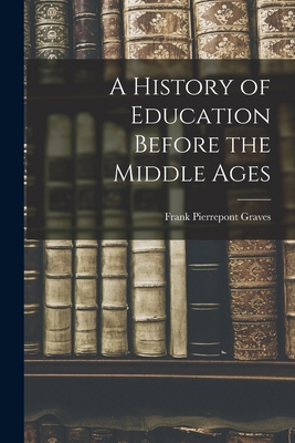 A History of Education Before the Middle Ages 1015829589 Book Cover