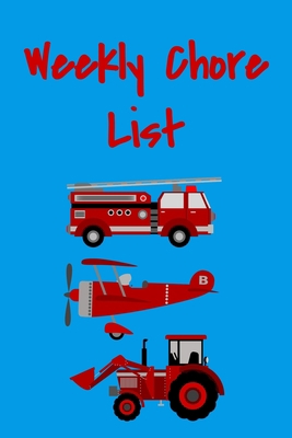 Weekly Chore List: Weekly Responsibilities Tracker 1089776683 Book Cover