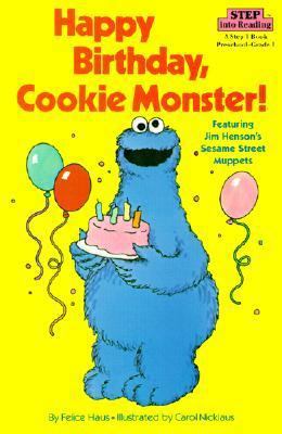 Happy Birthday Cookie Monster 0808567381 Book Cover