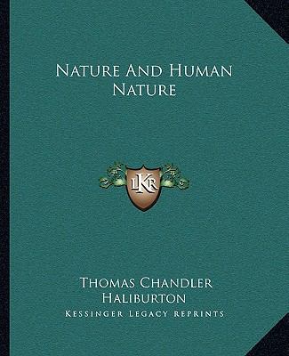 Nature And Human Nature 116267590X Book Cover