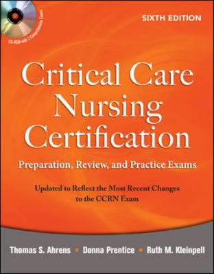 Critical Care Nursing Certification: Preparatio... 007166789X Book Cover