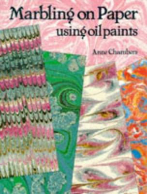 Marbling on Paper Using Oil Paints 085532709X Book Cover