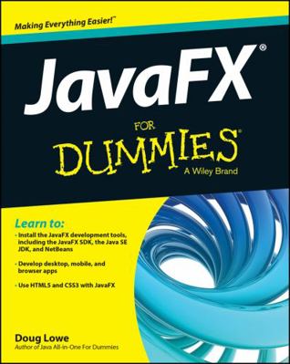 Javafx for Dummies 1118385349 Book Cover