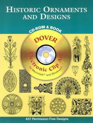 Historic Ornaments and Designs CD-ROM and Book B0016Q70UK Book Cover