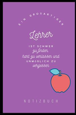 Ein Grossartiger Lehrer Ist Schwer Zu Finden, H... [German] 1080447105 Book Cover