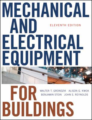 Mechanical and Electrical Equipment for Buildings 0470195657 Book Cover