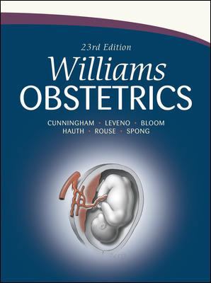 Williams Obstetrics: 23rd Edition B002YCXFRM Book Cover