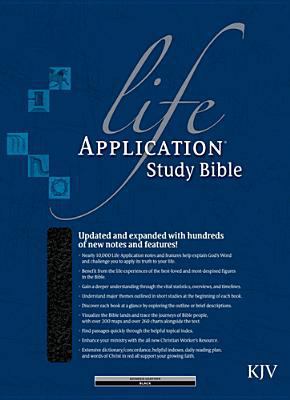 Life Application Study Bible-KJV 084235221X Book Cover