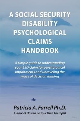 A Social Security Disability Psychological Clai... 0988663120 Book Cover