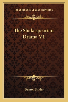 The Shakespearian Drama V1 1162760060 Book Cover