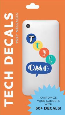 Paperback Text Messages : Tech Decals Book