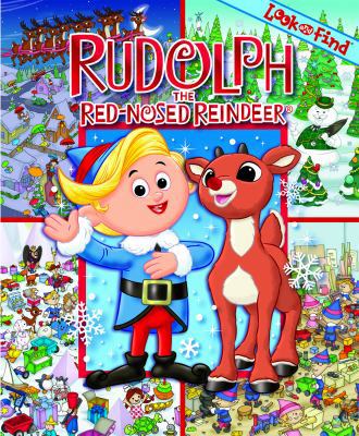 Rudolph the Red-Nosed Reindeer: Look and Find 1605539589 Book Cover