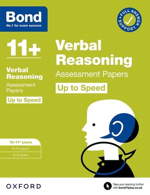 Bond 11+ Verbal Reasoning Up to Speed Assessmen... 019278515X Book Cover