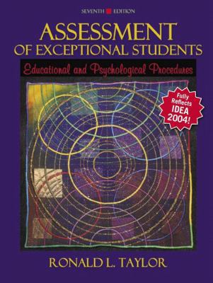 Assessment of Exceptional Students: Educational... 0205453821 Book Cover