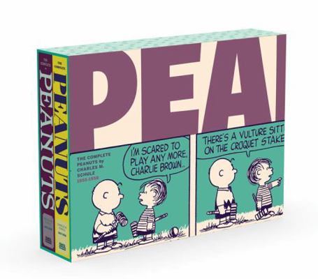 The Complete Peanuts 1955-1958: Vols. 3 & 4 Gif... 1606998714 Book Cover