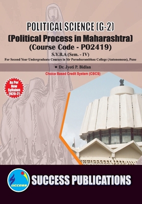 Political Process in Maharashtra (G-2)(S.Y.B.A,... 9393220549 Book Cover