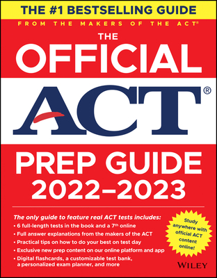 The Official ACT Prep Guide 2022-2023, (Book + ... 1119865905 Book Cover