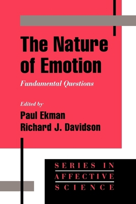 The Nature of Emotion: Fundamental Questions 0195089448 Book Cover