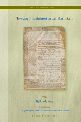 Ἐντολή (Mandatum... [German] 9004410112 Book Cover