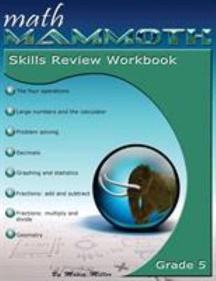 Math Mammoth Grade 5 Skills Review Workbook 1942715552 Book Cover