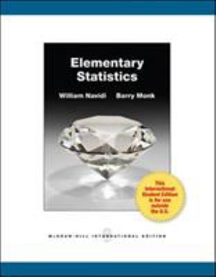 Elementary Statistics 0071317511 Book Cover