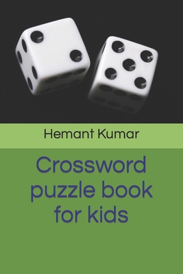 Crossword puzzle book for kids B0BLM7CBTZ Book Cover