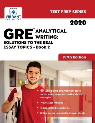 GRE Analytical Writing: Solutions to the Real E... 194939557X Book Cover