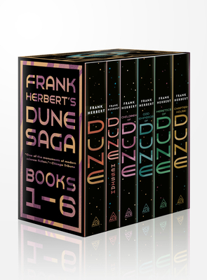 Frank Herbert's Dune Saga 6-Book Boxed Set: Dun... 0593201884 Book Cover