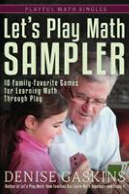 Let's Play Math Sampler: 10 Family-Favorite Gam... 1892083507 Book Cover
