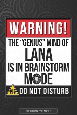 Lana: Warning The Genius Mind Of Lana Is In Bra... B096TRVGPG Book Cover