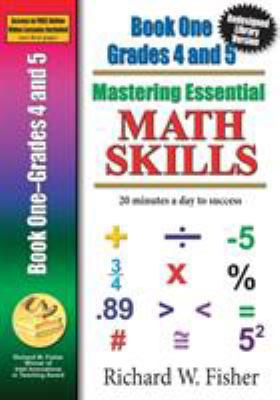 Mastering Essential Math Skills Book 1 Grades 4... 098219014X Book Cover