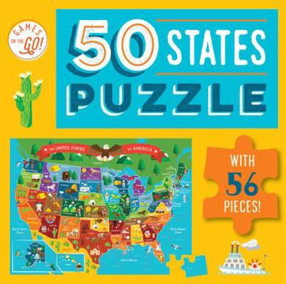 Paperback Games on the Go!: 50 States Puzzle Book