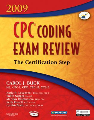 CPC Coding Exam Review: The Certification Step ... 1416037136 Book Cover