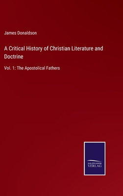 A Critical History of Christian Literature and ... 3752581034 Book Cover