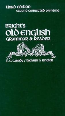 Brights Old English Grammar 0030847133 Book Cover