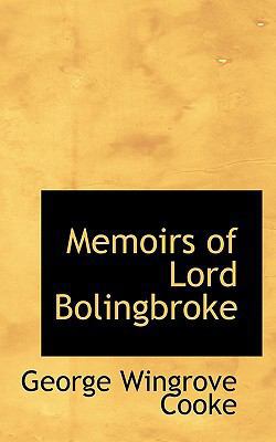 Memoirs of Lord Bolingbroke 1116762161 Book Cover