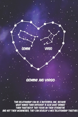 Paperback 2020 The Astrology of Love between Gemini and Virgo: horoscope,love, relationship and compatibility: Lined Notebook / journal gift, 110 pages, 6x9 inches, matte finish cover Book