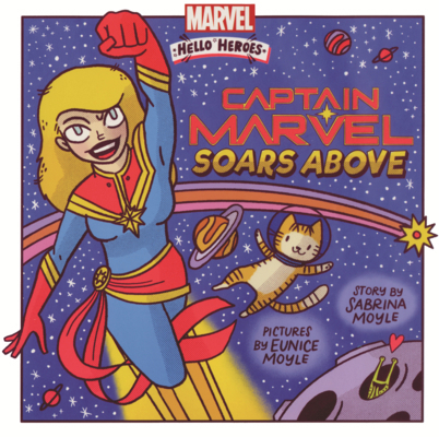 Captain Marvel Soars Above B0GMZNGVVL Book Cover
