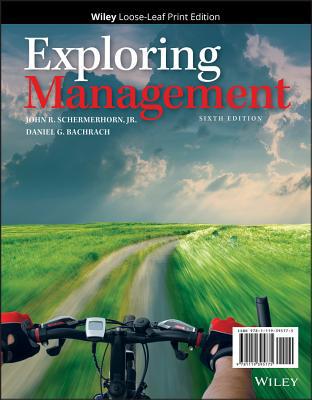 Exploring Management 1119395771 Book Cover