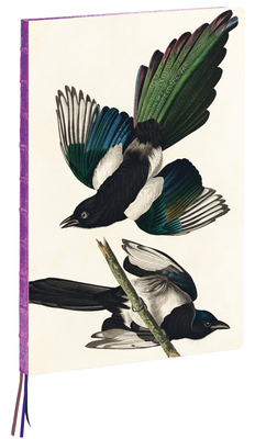 Magpies, James Audubon A4 Notebook 1623259320 Book Cover