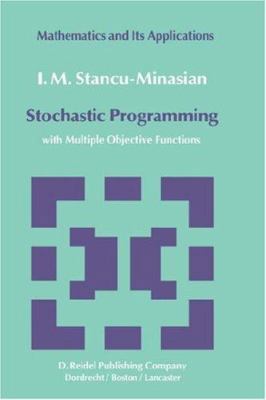 Stochastic Programming: With Multiple Objective... 9027717141 Book Cover