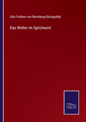Das Wetter im Sprichwort [German] 3752596708 Book Cover