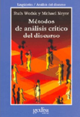 Métodos de análisis crítico del discurso (Spani... [Spanish] 8474329701 Book Cover
