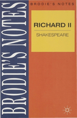 Shakespeare: Richard II 0333581911 Book Cover