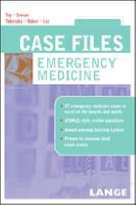 Case Files Emergency Medicine (LANGE Case Files) 0071437959 Book Cover