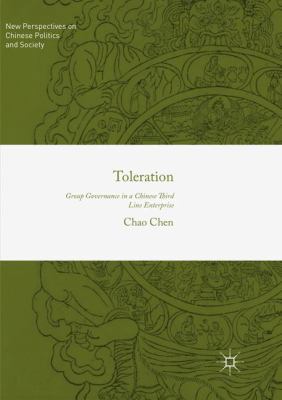 Toleration: Group Governance in a Chinese Third... 9811342792 Book Cover