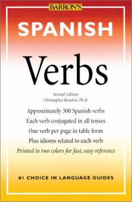 Spanish Verbs (Barron's Verb Series) (English a... 0764113577 Book Cover