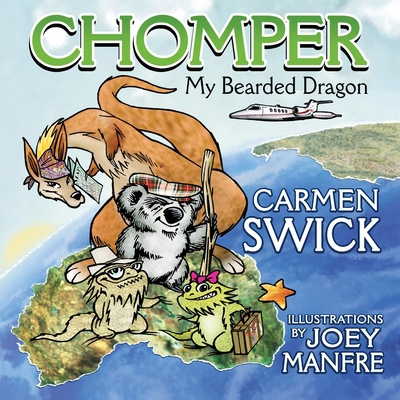 Chomper my Bearded Dragon 0983138060 Book Cover