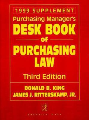 Purchasing Manager's Desk Book of Purchasing Law 0139596690 Book Cover