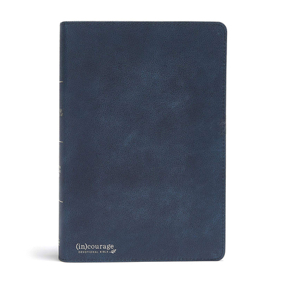 CSB (In)Courage Devotional Bible, Navy Genuine ... 1535924942 Book Cover